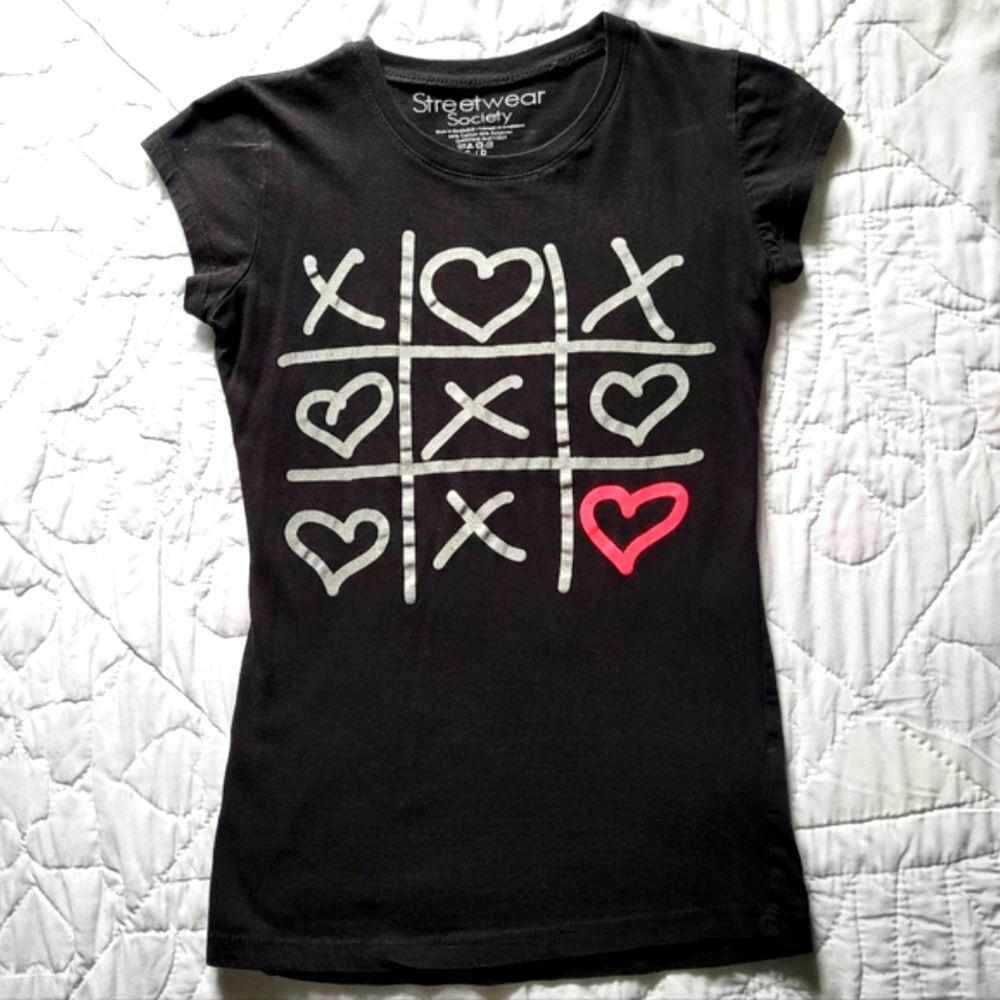 2/$20 🍀 Streetwear Society Tic Tac Toe Tee